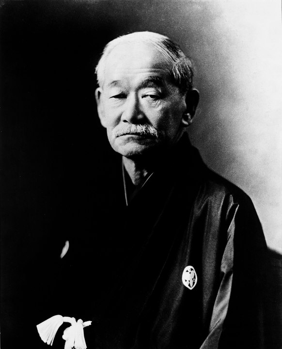 Retrato de Jigoro Kano, fundador do Judô