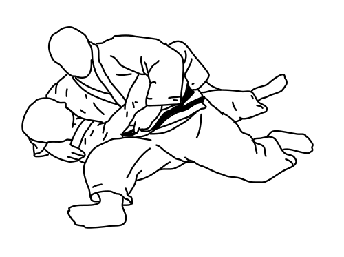 Diagrama da família Kesa-Gatame