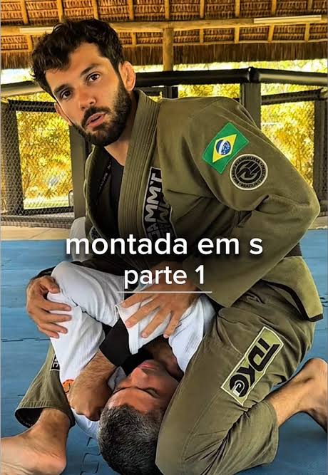 Foto real da Montada em S, dominando o braço do adversário